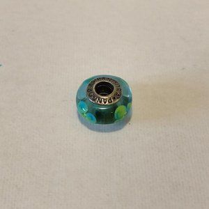 Pandora Murano Glass Blue and Green Charm